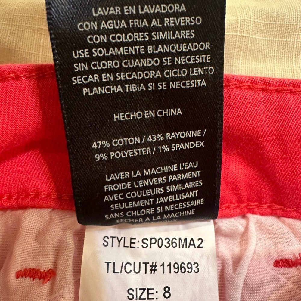 Kut from the Kloth Women's Dayna‎ Ankle Skinny Jeans Size 8 Pink - Picture 9 of 12